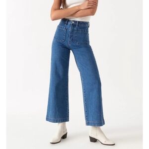 {ROLLA'S} Sailor Wide-Leg Jeans